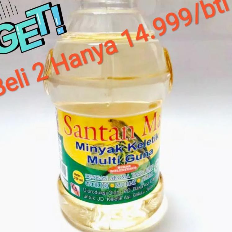 

REALPICT Minyak Kelapa 100% ASLI Minyak Klentik Santan Mas 250ml untuk Rambut