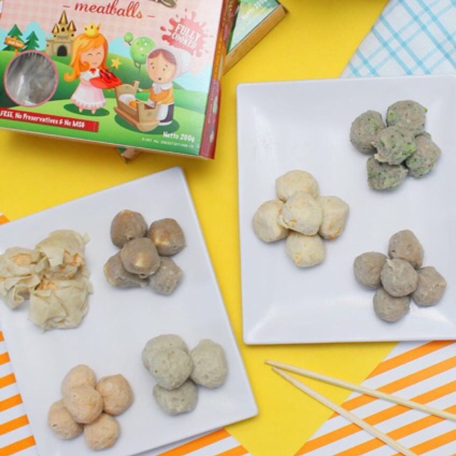 

KIDDYLICIOUS MEATBALLS - BASO SEHAT- BASO SAYUR (untuk anak 12 bulan+)