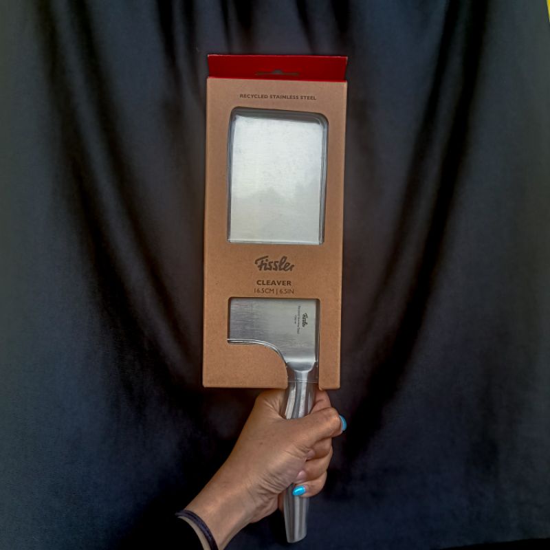 Pisau Fissler Cleaver/Pisau Fissler Large Santoku Knife/Pisau Fissler Utility Knife/ Pisau Fissler S