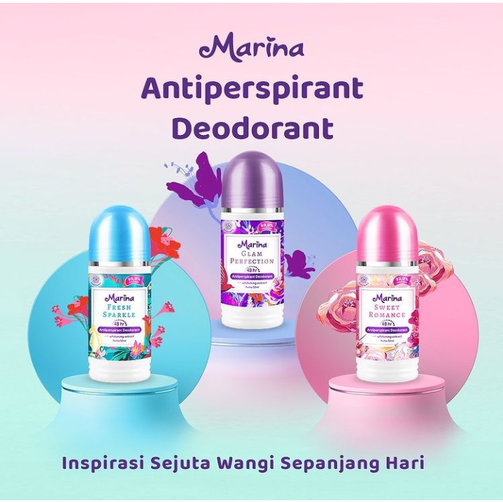 Deodorant Marina Antiperspirant / deodorant marina / deodoran