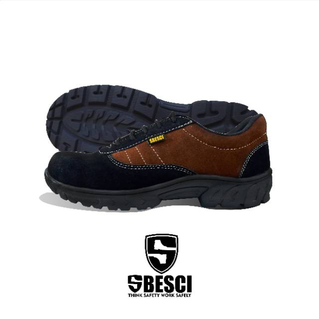 SEPATU SAFETY UJUNG BESI TYPE 025 BY SBESCI