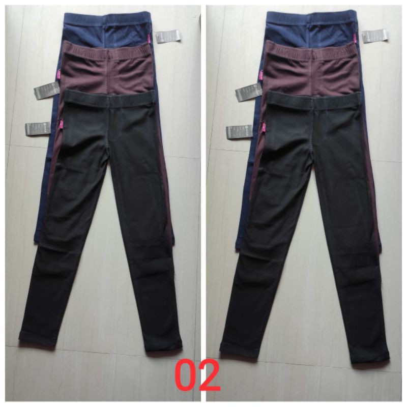 Jegging Anak  USIA 8-12 TAHUN- Tebal Adem Elastis- Celana Panjang Anak- Legging Jeans Murah Bagus