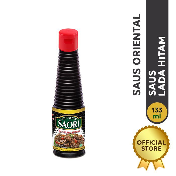 

SAORI SAUS LADA HITAM / SAUS TIRAM /SAUS TERIYAKI / BOTOL 133 ML