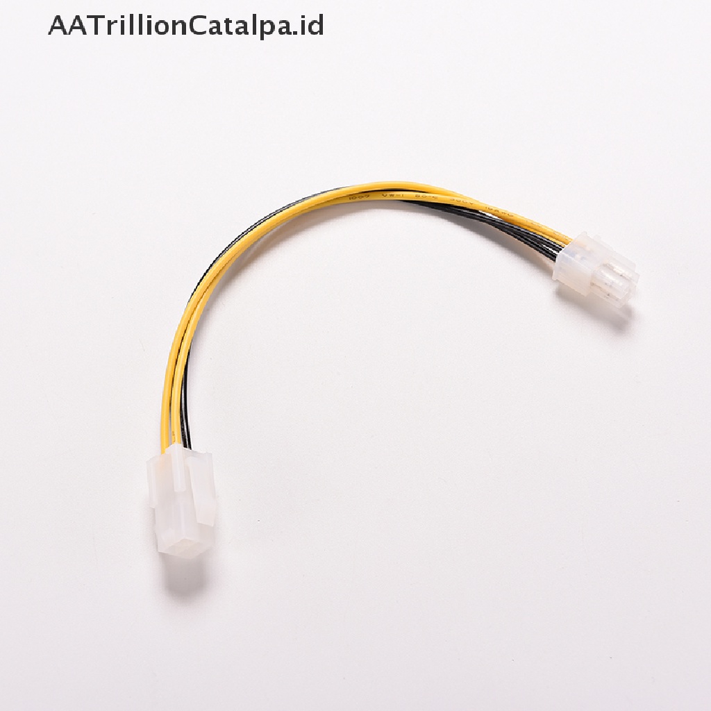 Aatrillioncatalpa Kabel Adapter Konektor Power Supply ATX 4 Pin Male Ke Female 8 20cm