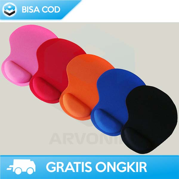 ALAS MOUSE KARET ANTI SLIP CLOTH SILICONE SOFT GEL PADS ULTRA SLIM