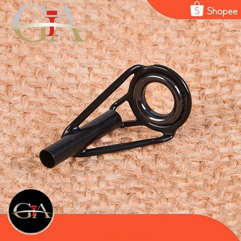 GIA PANCING UJUNG JORAN MAMARIT TOP RING GUIDE BLACK
