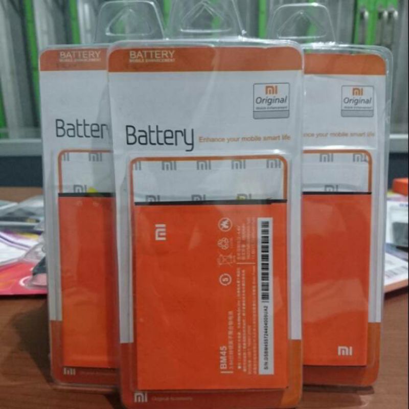 BATERAI BATRE XIAOMI REDMI NOTE 2 / NOTE 2 PRIME BM45 BATTERY