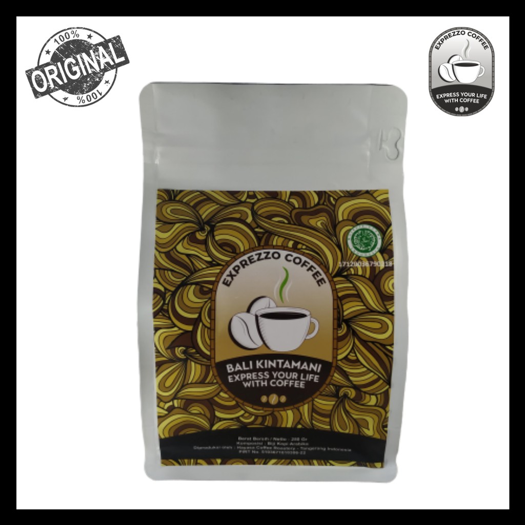 

Kopi Arabika Bali Kintamani Exprezzo 250 gram (Roasted Beans/Bubuk)