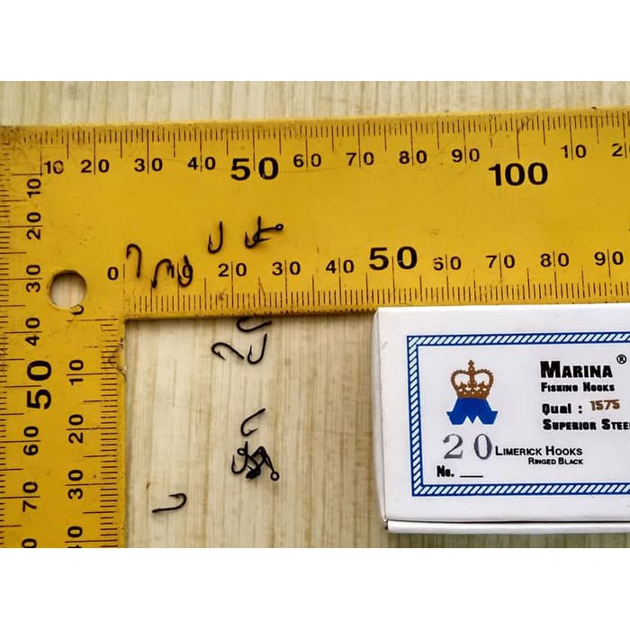 KP1604 kail pancing mata pancing no 20 merk marina