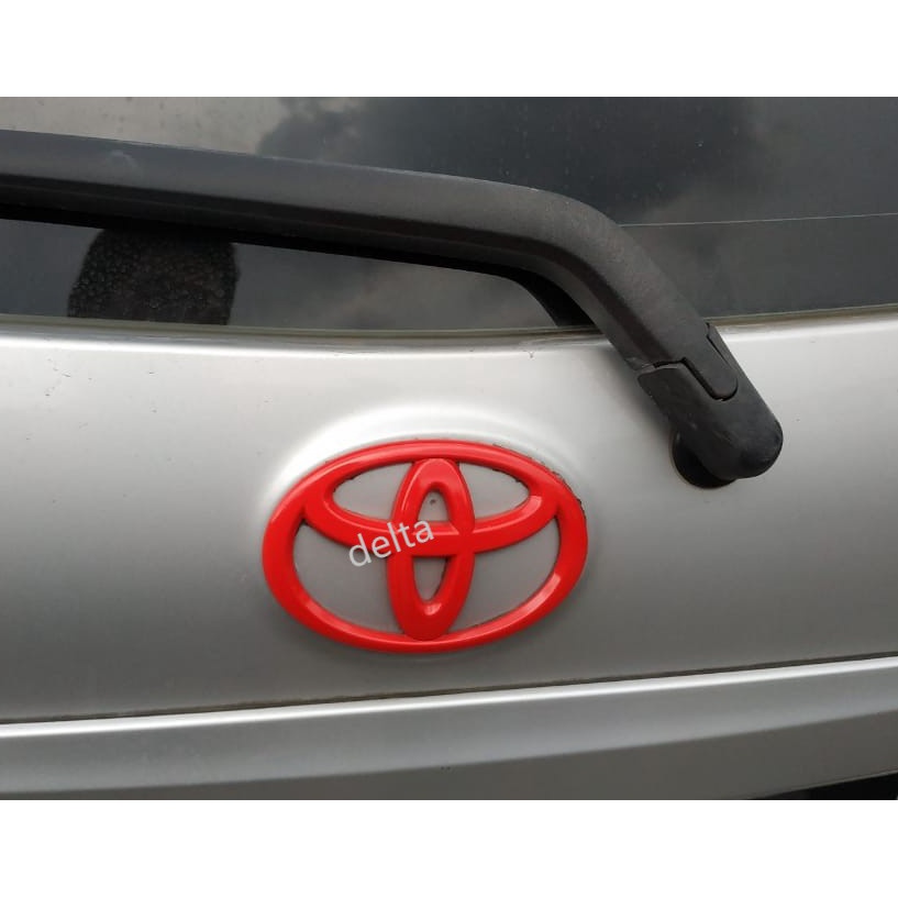 Logo Emblim Toyota merah for Toyota