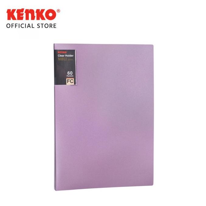 

;&;&;&;&] KENKO CLEAR HOLDER CH760M-FOLIO 60 SHEETS METALIC COLOR