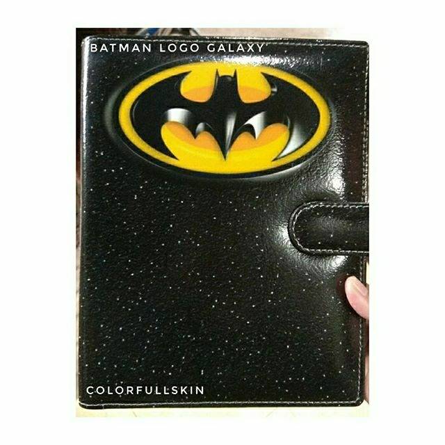 

Batman logo galaxy binder