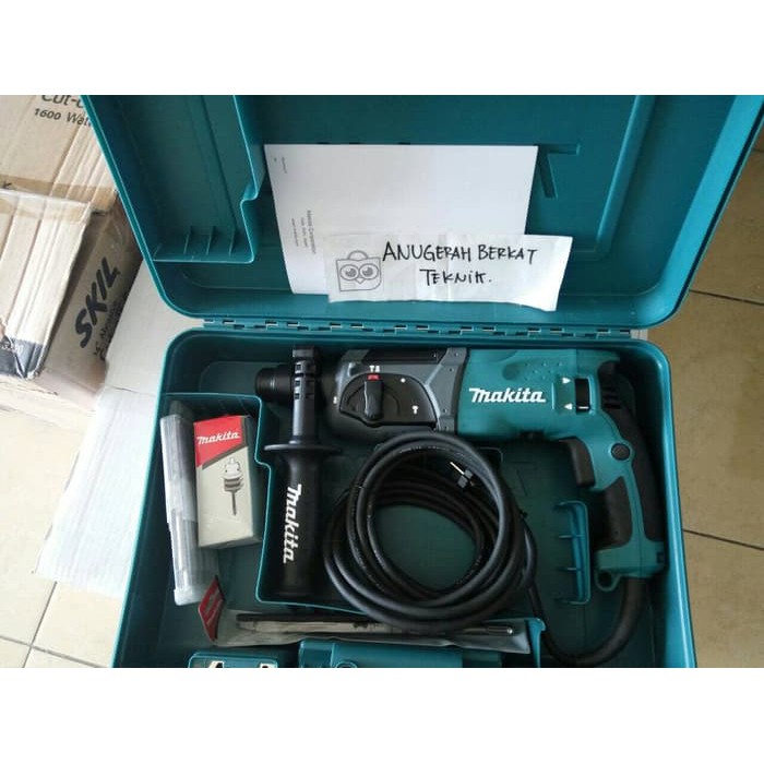 Makita HR 2470 Mesin Bor Listrik Beton/tembok drill Set Komplit Makita