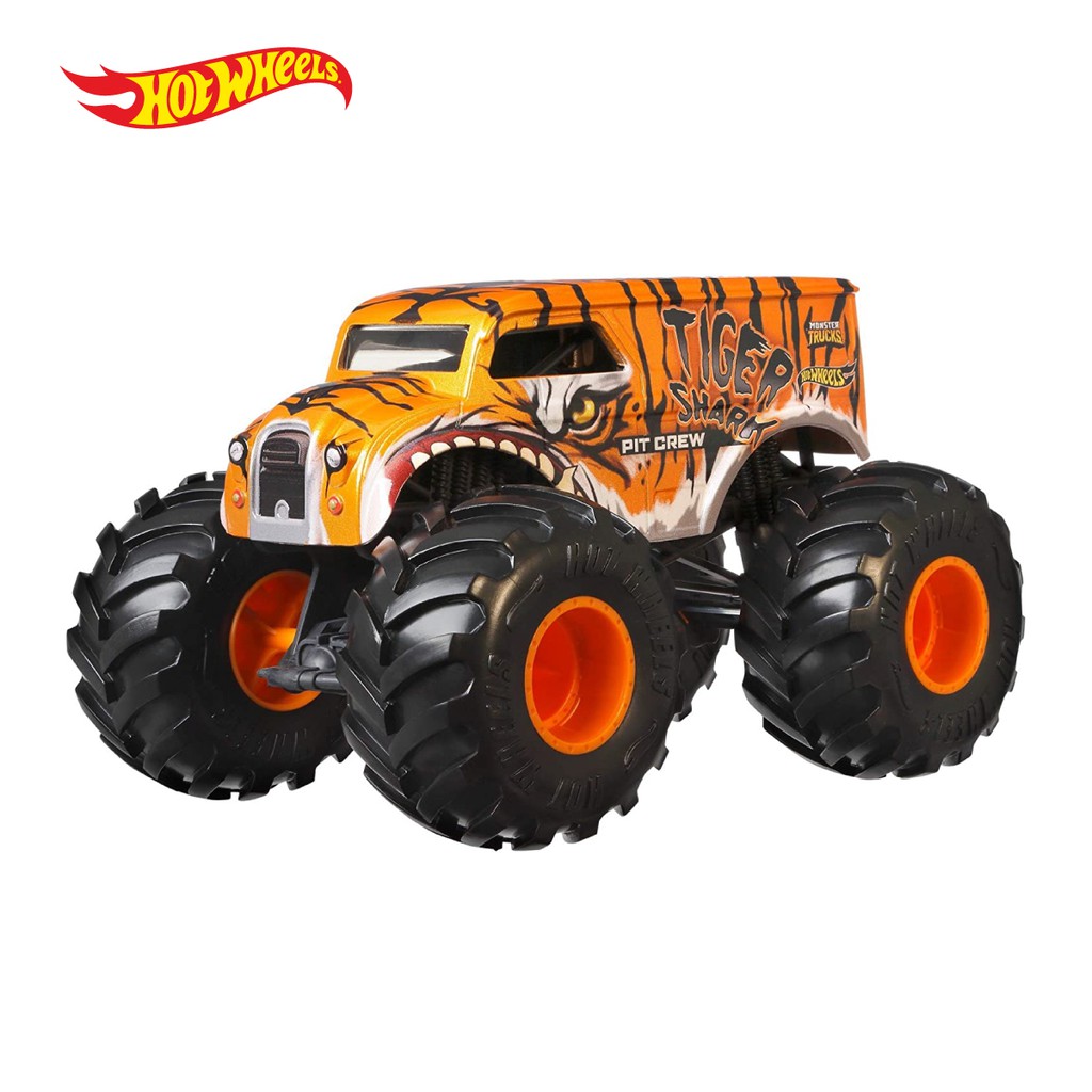 hot wheels tiger shark monster truck