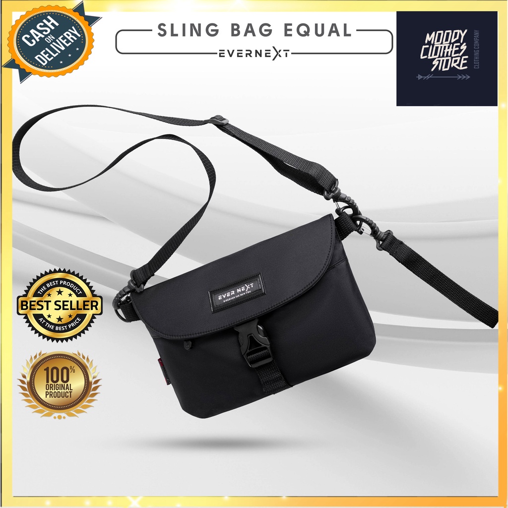 TAS SELEMPANG PRIA SLING BAG EQUAL CLUTCH BAG PRIA HAND BAG PRIA LAKI LELAKI COWOK SLEMPANG KECIL HA