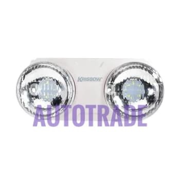 EMERGENCY TWIN SPOT LAMPU DARURAT LED 8 W LAMPU EMERGENCY LED KRISBOW