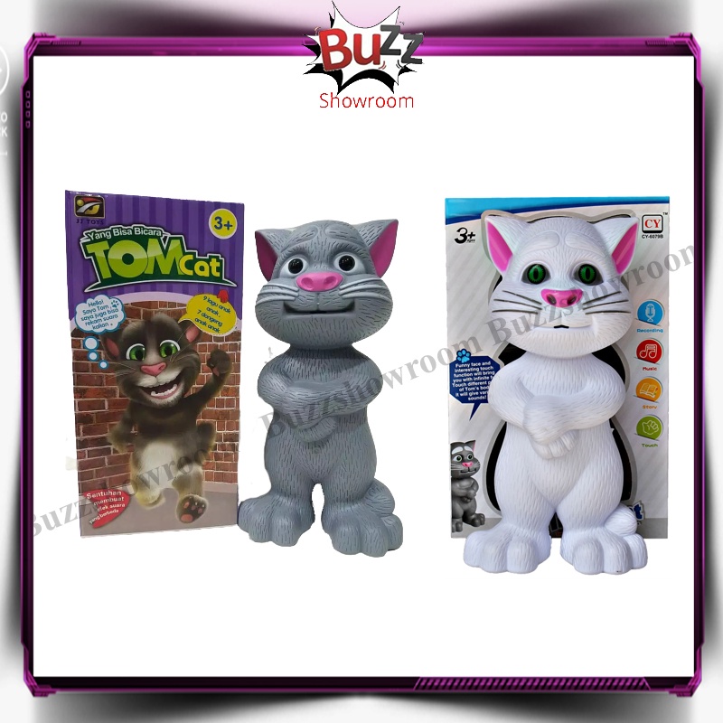 Mainan Tomcat Intelligent Talking TOM Boneka Kucing Bisa Bernyanyi dan berbicaraa