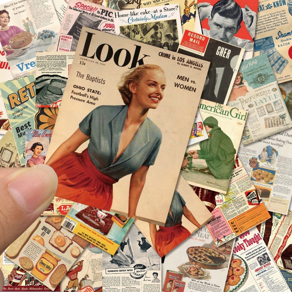 

STIKER VINIL ISI 50 PCS KORAN RETRO NEWS ANTI AIR AESTHETIC LOVE