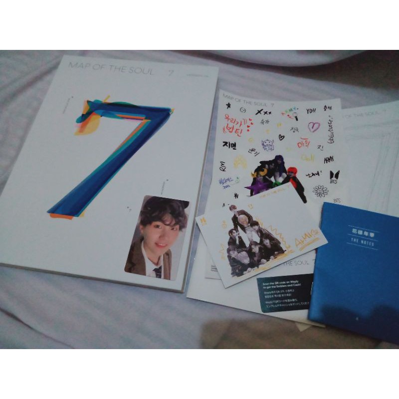 Preloved BTS ALBUM MAP OF THE SOUL 7 Pc Suga