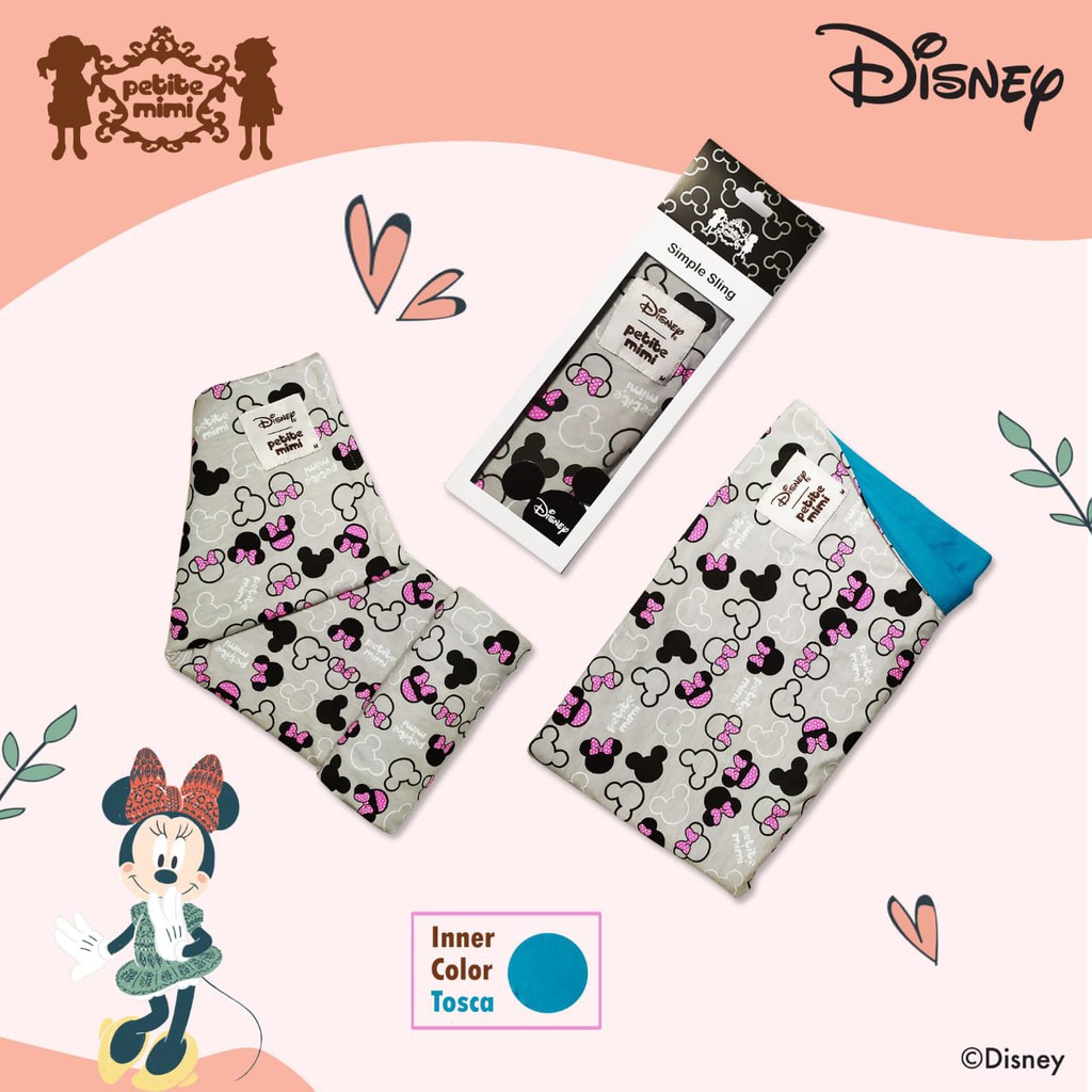 PETITEMIMI SIMPLE SLING DISNEY (GENDONGAN KAOS)