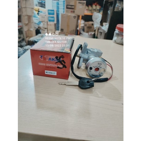 KUNCI KONTAK SET YAMAHA SOUL GT 115.SOUL GT 125 MERK TAKIBI