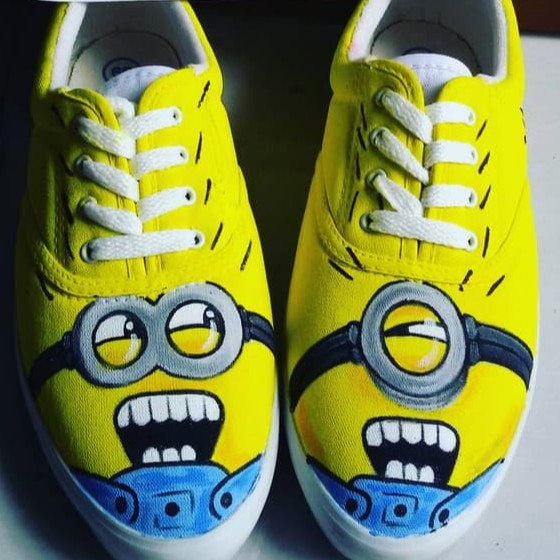 

SEPATU LUKIS BEBAS DESAIN CUSTOM NAMA GAMBAR KUALITAS RAPI CEPAT 55
