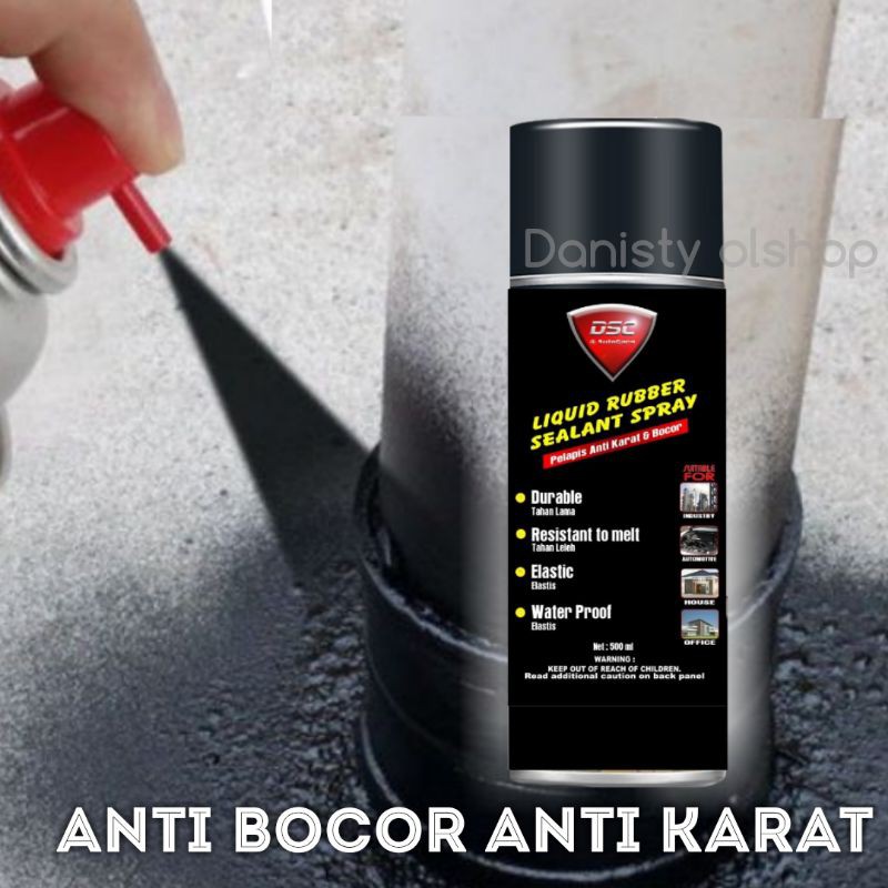 Anti bocor semprot atap rumah DSC/kolam ikan/atap bocor/rembes/talang air