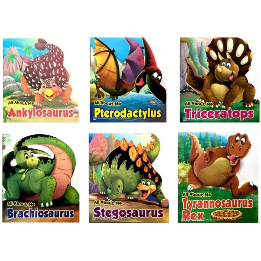 All About Me Dinosaurs Storybook buku cerita dino