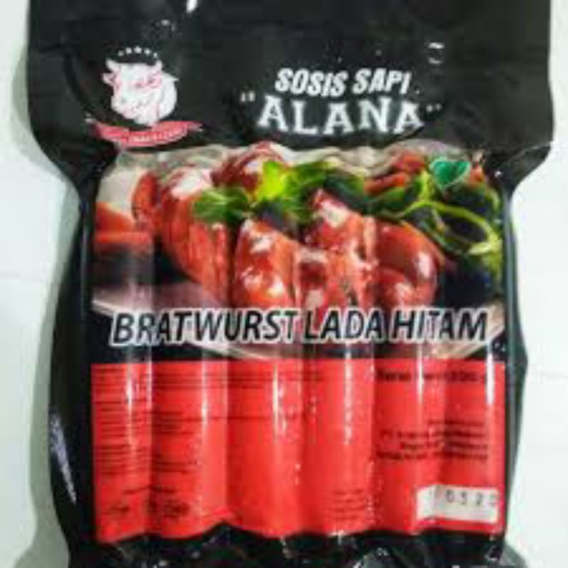 

[Si Murah Lokal] ALANA SOSIS LADA HITAM 500gr Murah