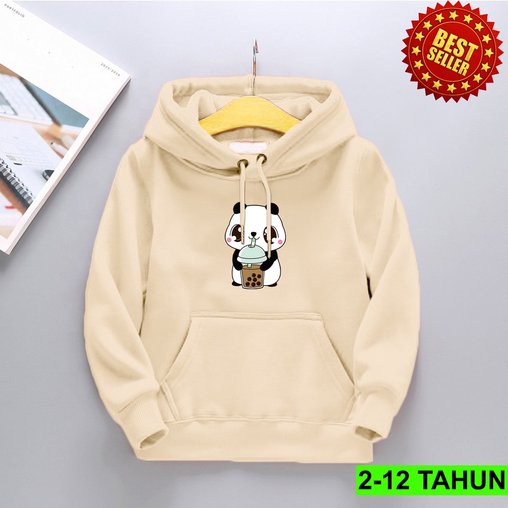 Hoodie Anak Laki Laki Perempuan / Hodie PANDA Anak Usia 2 3 4 5 6 7 8 9 10 11 12 Tahun / Jaket Panda boba Anak Cewek Cowok / Switer Distro Bisa Cod / Suiter Anak Terbaru / Sweeter Anak / Switer Anak