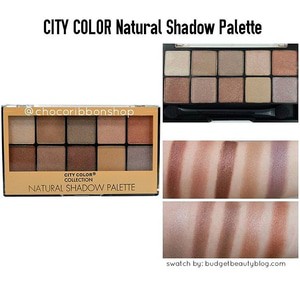 CITY COLOR Natural Shadow Palette 100%ORIGINAL