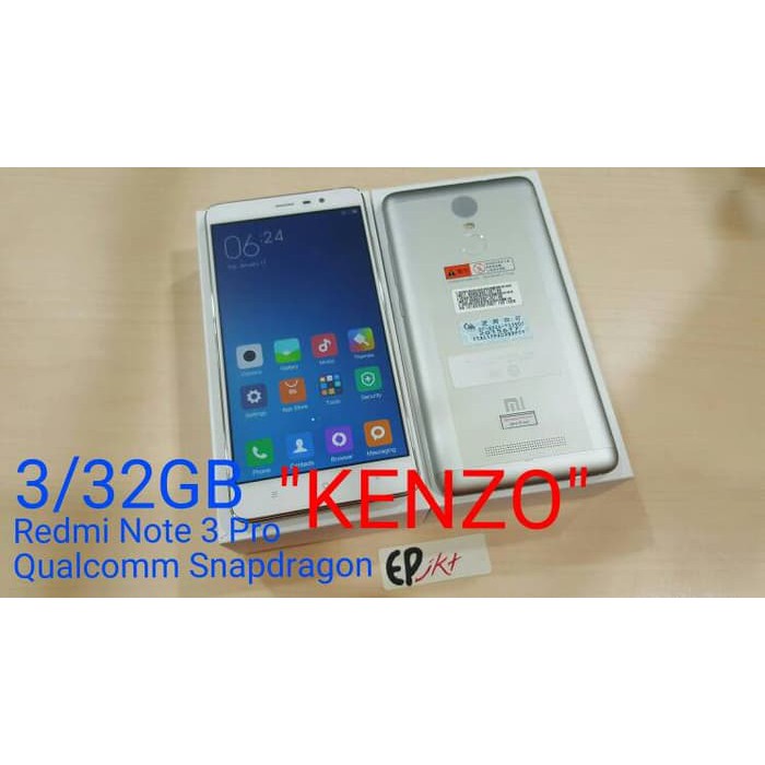 ORIGINAL (ASLI) XIAOMI REDMI NOTE 3 PRO GOLD RAM 3GB ROM 32GB QUALLCOM SNAPDRAGON