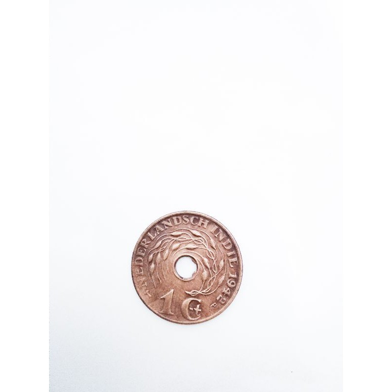 UANG KOIN KUNO 1 cent th 1942