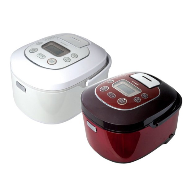 Sharp Digital Rice Cooker - KS-TH18-WH/RD