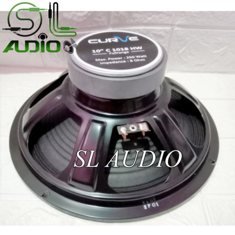 Speaker Curve 10 Inch Full Range Termurah / SPEAKER 10" INCH CURVE