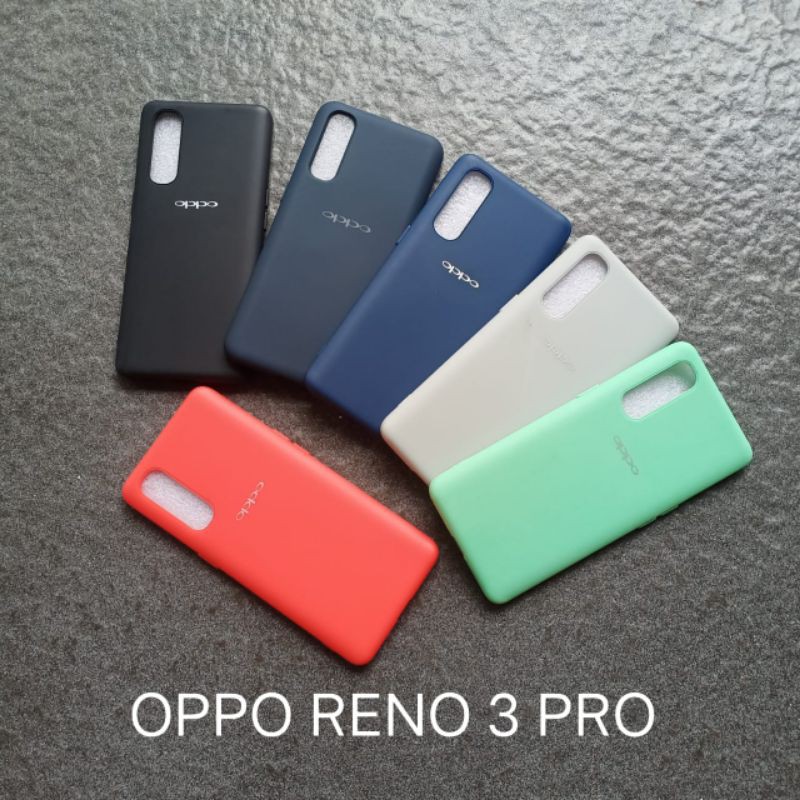 Case Oppo Reno 3 pro anti noda soft softcase softshell silikon cover casing kesing housing