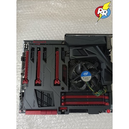 Motherboard Mobo Mainboard PC Gaming ASUS ROG MAXIMUS VII FORMULA Paket Core i7 4790 3.60 Ghz 4 Slot