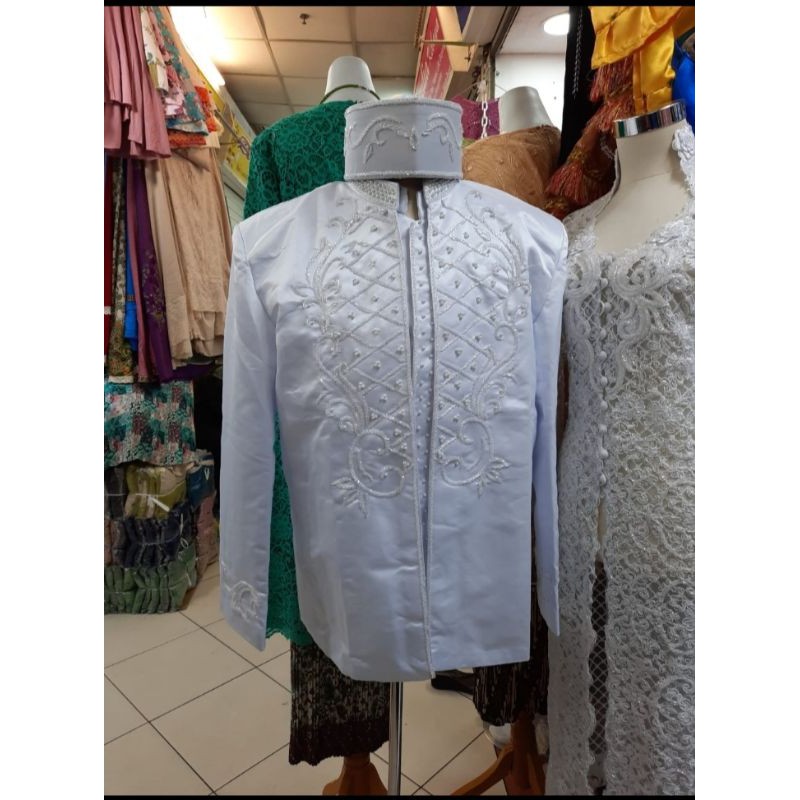 Beskap jas pengantin Payet size (S,M,L,XL )( 2L,3L) (4L,5L)