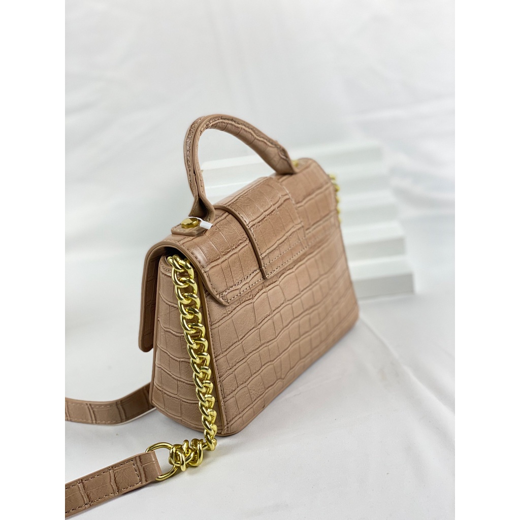 TAS SELEMPANG WANITA MOTIF REPTILE SLING BAG Z327 PREMIUM IMPORT