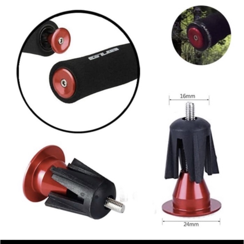 Bar End / Ujung Handle Bar / Handle grip Sepeda Lipat / Sepeda MTB