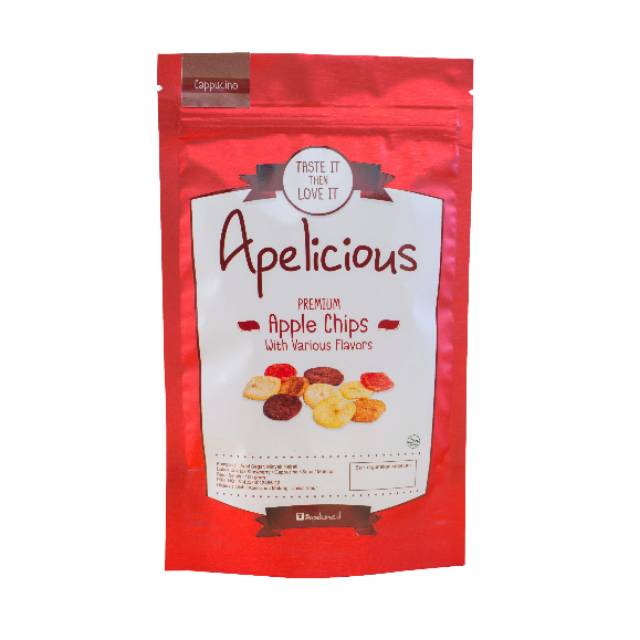 Keripik apel rasa Apelicious / snack oleh-oleh Malang / kripik