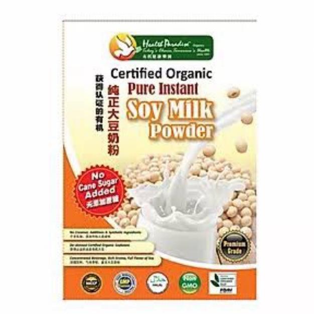 

Health Paradise Organic Soy Milk Powder No Sugar 500g