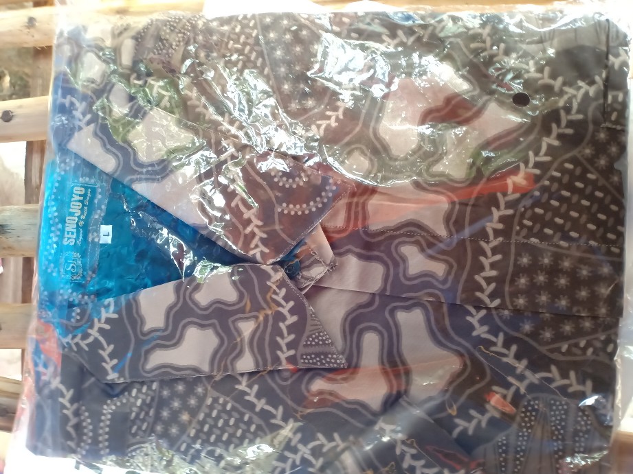 Kemeja Batik Pria Lengan Pendek Sekar Jagad Baju Hem Atasan Pria Premium Modern Trendy Katun Furing