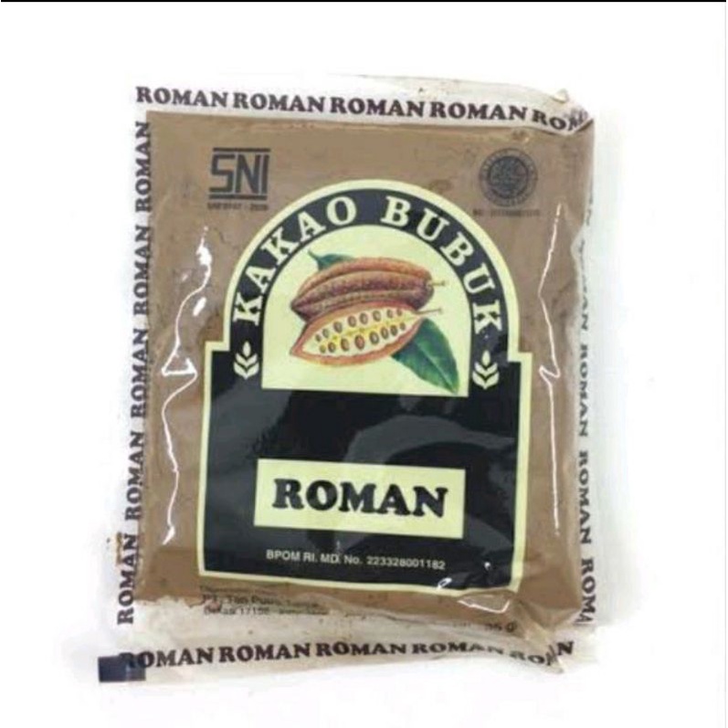 Cocoa Powder Coklat Bubuk Roman 1 Pack 10 Pcs