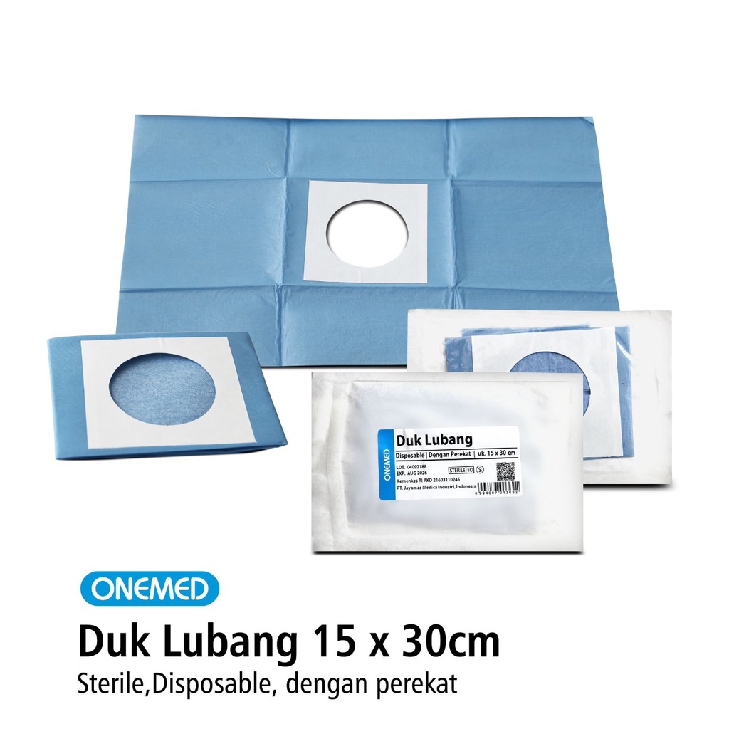 Duk Lubang Steril 15cmX30cm Diameter 5cm Onemed OJ2