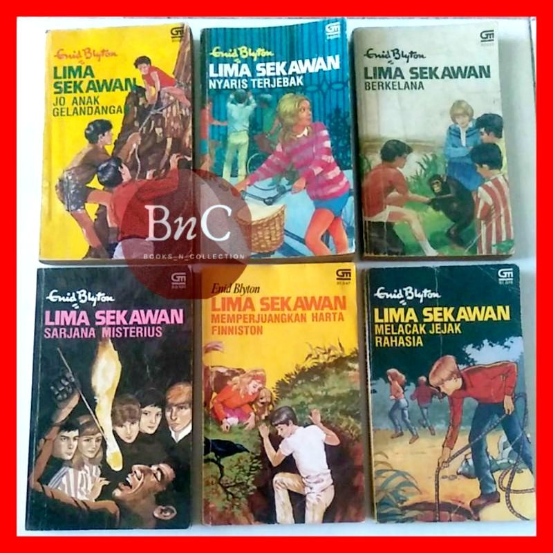 Novel enid blyton Lima sekawan