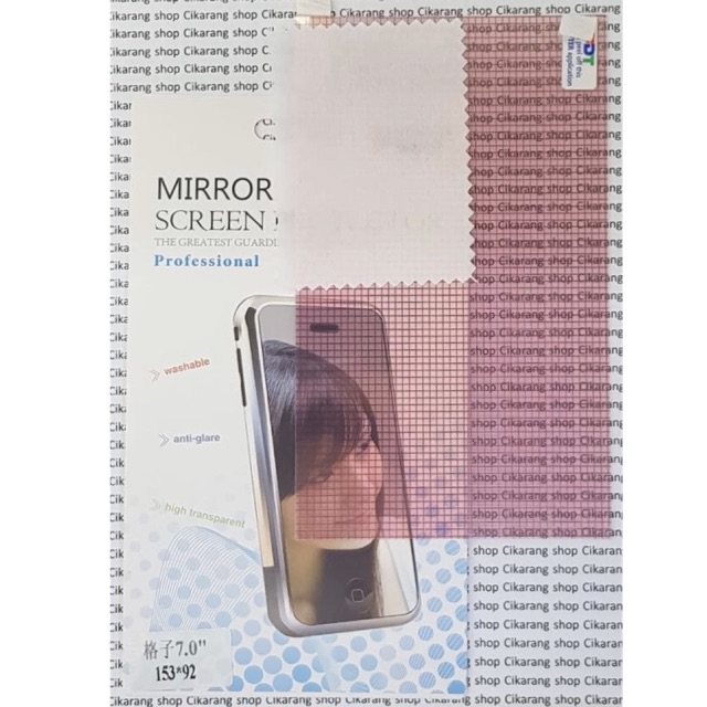 Anti gores mirror cermin Universal 7”