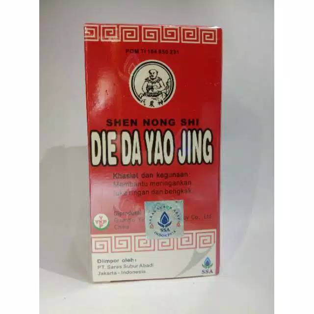 DIE DA YAO JING Obat merah