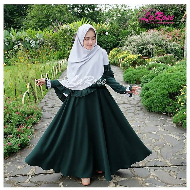 BAJU MUSLIM WANITA GAMIS SYARI PESTA MEWAH JAGUAR GLITER SIZE XL BUSUI KLOK 4M MERAH PUTIH SILVER I