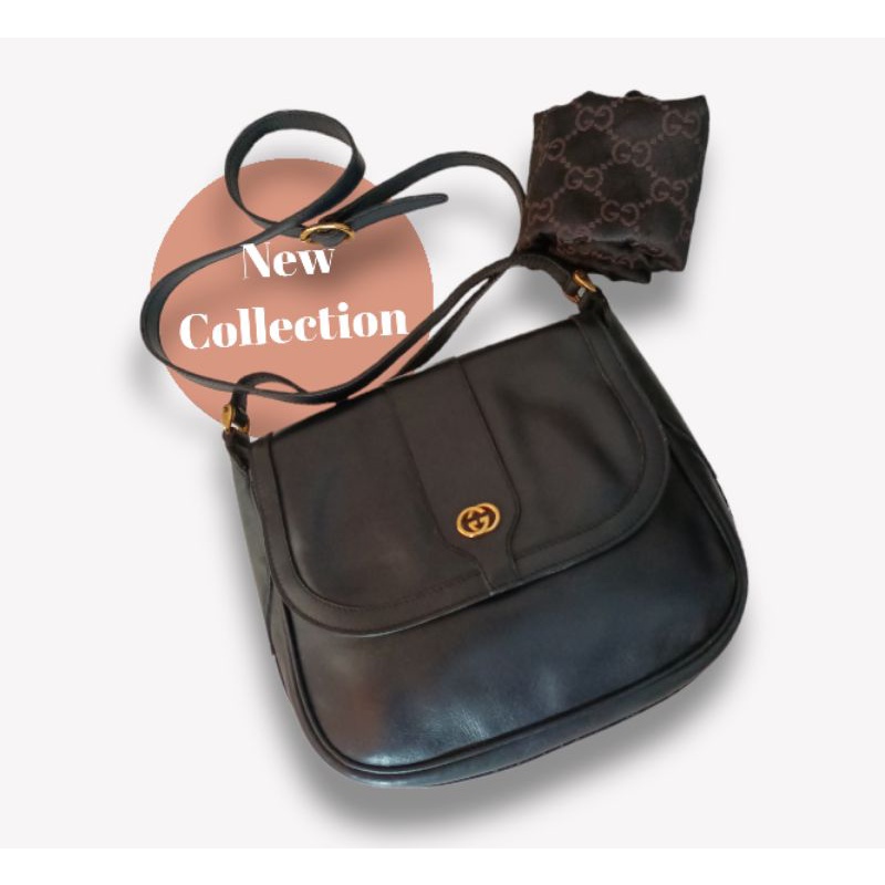 Preloved Authentic Gucci Gg leather shoulder bag vintage ophidia